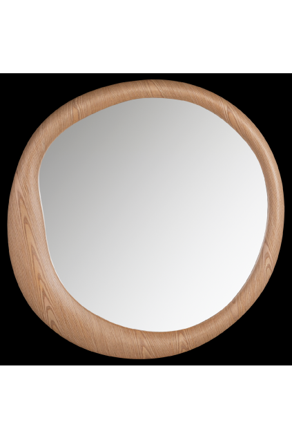 377828 N 01 VS Glivon spiegel 100x100cm hout fineer naturel F1