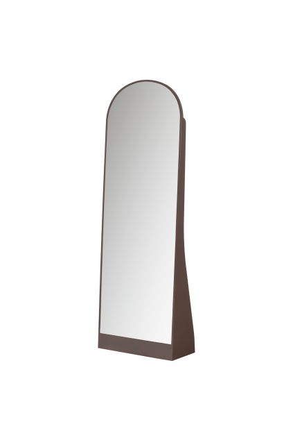 377775 B 02 VS Solari passpiegel 175x60cm hout hoogglans donkerbruin FA