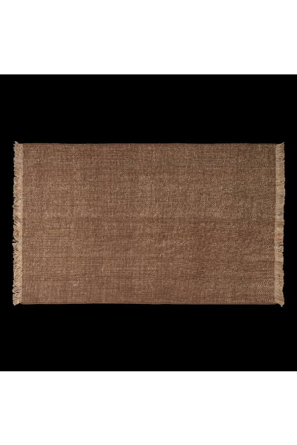 378068 B 01 VS ES Ruglio vloerkleed 170x240cm wol jute bruin F1