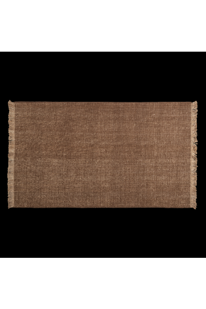 378069 B 01 VS ES Ruglio vloerkleed 200x300cm wol jute bruin F1