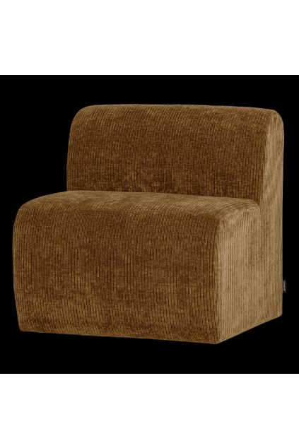 378033 H 02 VS WP Mojo Base etbank 84cm rugleuning ribstof honinggeel FA