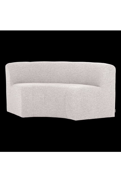 378036 CM 02 VS WP Mojo base eetbank halfronde hoek rug boucle ecru melange FA