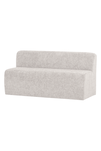 378032 WE 02 VS WP Mojo base eetbank 164cm rugleuning wollig ecru FA