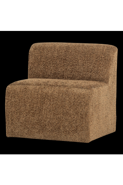 378033 WH 02 VS WP Mojo base eetbank 84cm rugleuning wollig honinggeel FA