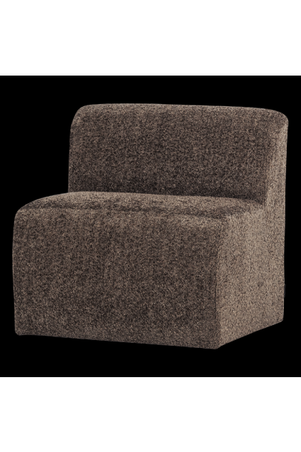 378033 WB 02 VS WP Mojo base eetbank 84cm rugleuning wollig bruin FA