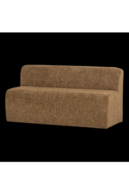 378032 WH 02 VS WP Mojo base eetbank 164cm rugleuning wollig honinggeel FA