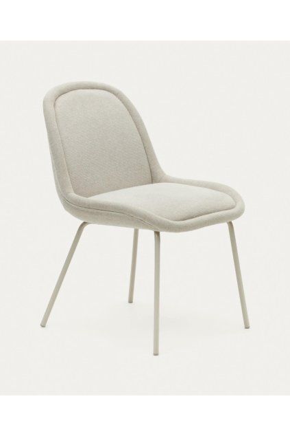 aimin chenille beige jedalenska stolicka
