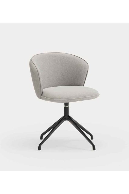 add fabric black otocna stolicka