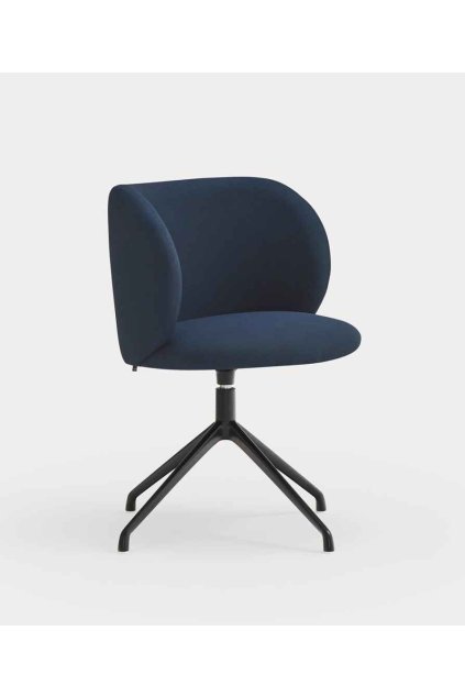 mogi fabric black otocna stolicka
