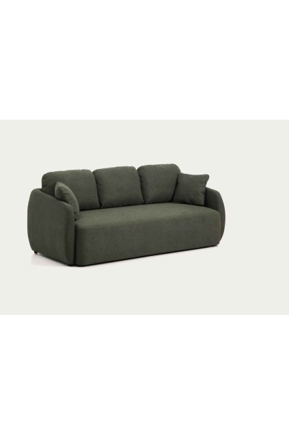 laira 3 dark green roztahovacia pohovka