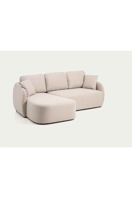 laira 3 left beige roztahovacia pohovka