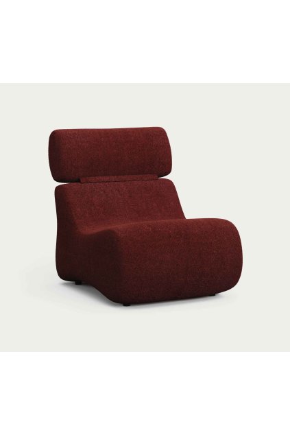 club burgundy kreslo