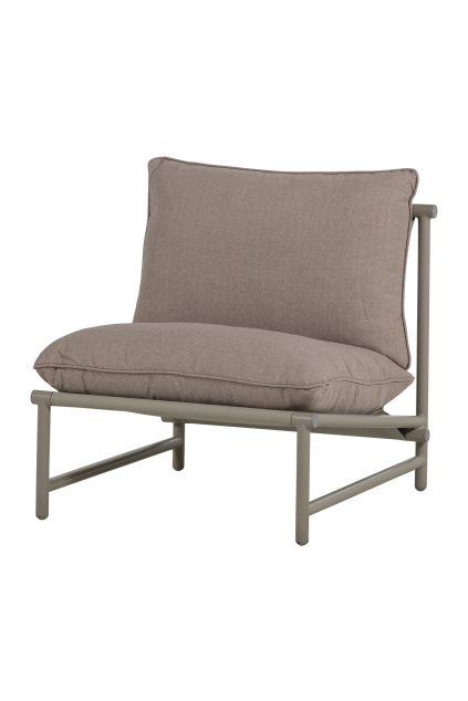 377709 Z 01 VS WO Elvo tuin loungestoel aluminium zand FA