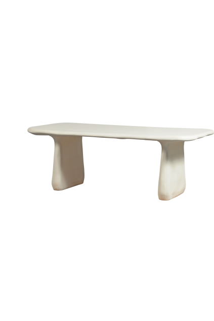 377696 M 01 VS WO Loggia tuintafel 200x100 cm vezelversterkte polymeer naturel FA