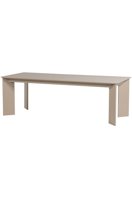 377862 DG 01 VS ES Tablo eettafel afgerond DL 240x100cm dakargrau FA