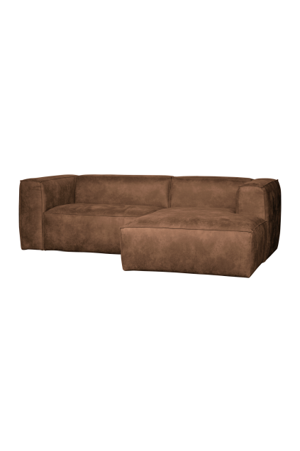 377433 B 01 VS ES Bean chaise longue bank rechts ecoleer cognac F1