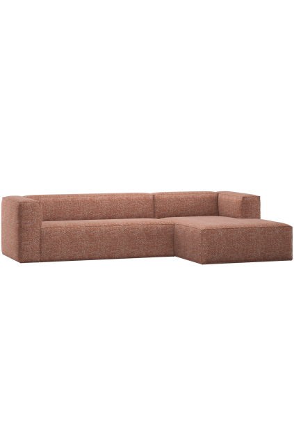 375694 TM 01 VS ES Bean hoekbank rechts terra melange F1