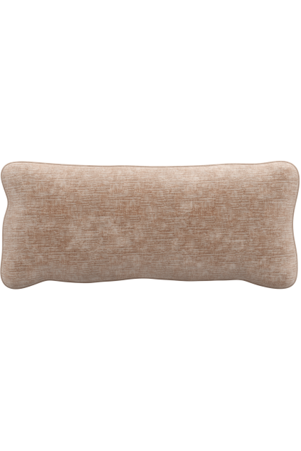 377320 VN 01 VS ES Bean kussen chenille velvet naturel F1