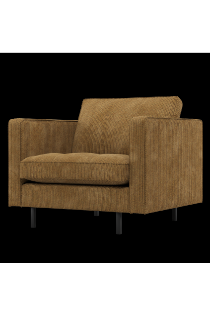 800888 H 01 VS WP Rodeo classic fauteuil ribstof honinggeel F1