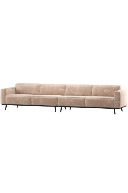 378656 VN 01 VS Statement XL 4 zits bank 372cm chenille velvet naturel F1