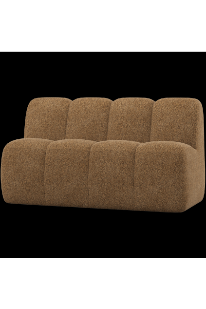 377462 WH 01 VS WP Mojo eetbankje 164 cm met rugleuning wollig honinggeel F1