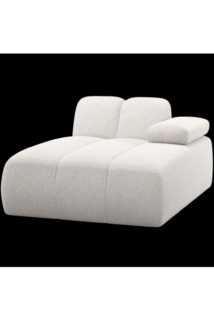 377460 WE 01 VS WP Mojo chaise longue element rechts wollig ecru F1