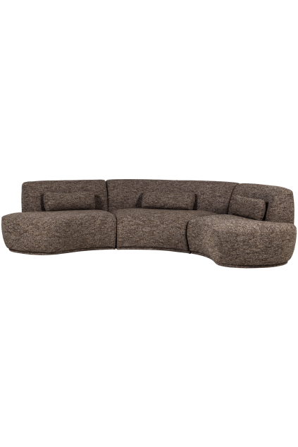 377655 RM 01 VS ES Batavier half ronde bank 6 zits bruin melange FA