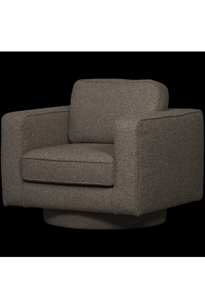 400543 A 01 VS VT Lazy draaifauteuil boucle antraciet FA