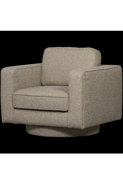 400543 Z 01 VS VT Lazy draaifauteuil boucle zand FA