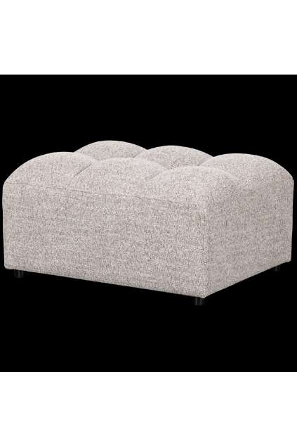 200429 NM 01 VS BL Allure hocker geweven stof naturel melange FA