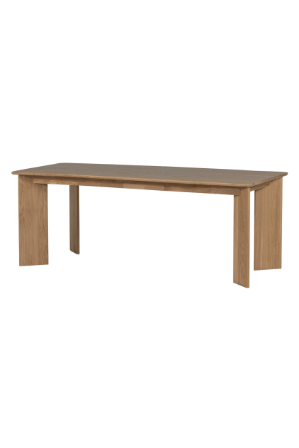 377746 TP 01 VS WP Tablo eettafel afgerond DL 180x100CM transparant fsc F1