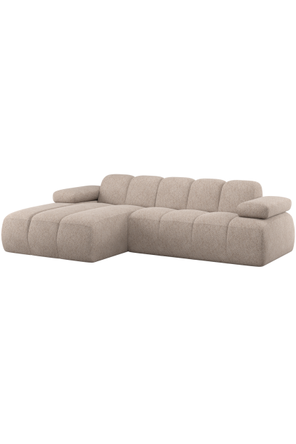 377464 WD 01 VS WP Mojo chaise longue bank links wollig donkerzand F1