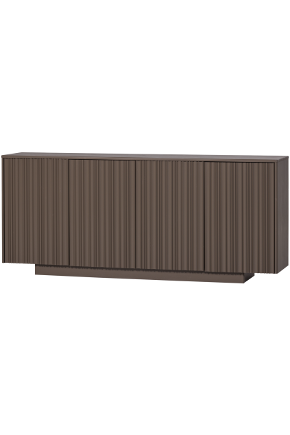 377733 TB 01 VS WP Nova dressoir 200cm grenen truffel bruin FA