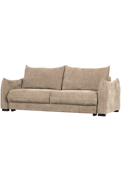377629 N 01 VS ES jonne 3 zits slaapbank chenille bruin FA