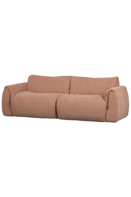 377530 OP 01 VS WE Baggy 3 zits bank geweven chenille oudroze FA