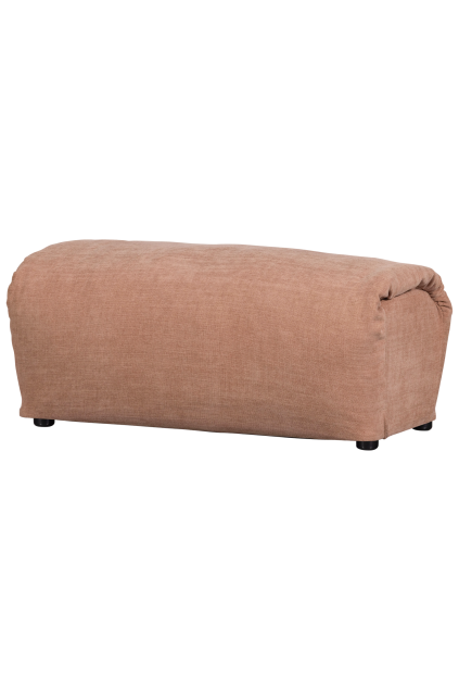 377524 OP 01 VS WE Baggy hocker geweven chenille oudroze FA