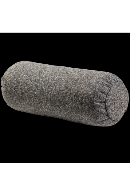 377527 WM 01 VS Baggy rolkussen geweven stof warmgrijs melange FA