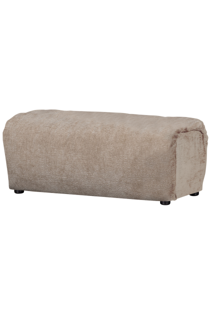 377524 SA 01 VS WE Baggy hocker 3D chenille zand FA