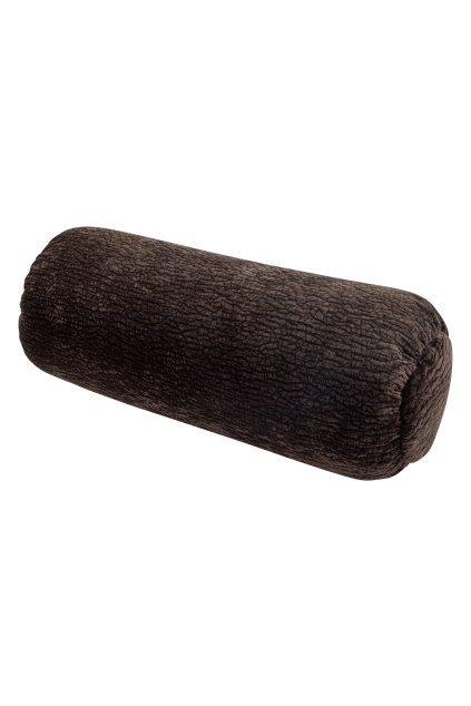 377527 DB 02 VS WE Baggy rolkussen3D chenille donkerbruin FA