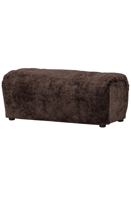377524 DB 01 VS WE Baggy hocker 3D chenille donkerbruin FA