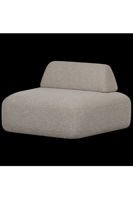 374088 N 01 VS WE Sterck fautuil met verplaatsbare rugleuning naturel F1