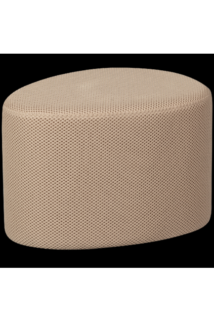 374089 N 02 VS WE Puuk poef mesh naturel 38x60x47cm SA