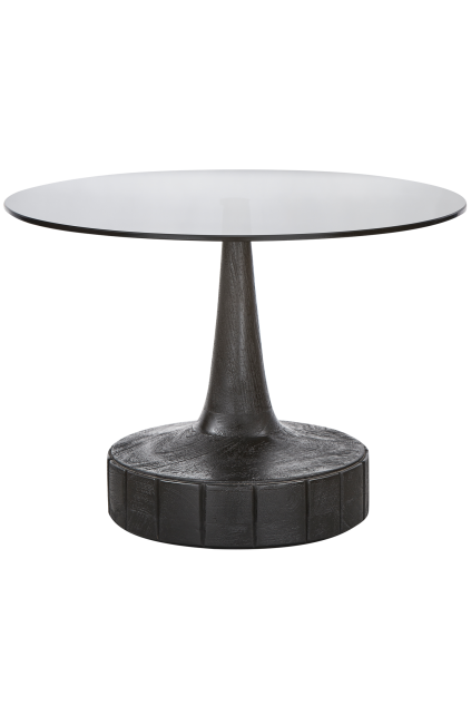 377370 Z 01 VS WE Soya bijzettafel hout glas zwart