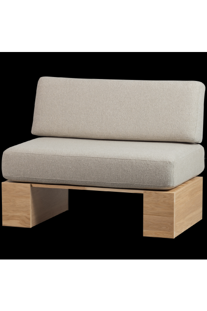 400520 B 02 VS VT Eat up muurbankje inclusief kussens beige eiken naturel SA