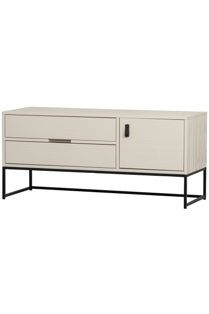 374070 D 02 VS WE Silas tv meubel 120cm grenen dust SA