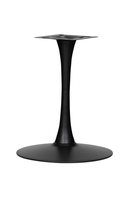 377344 02 VS FA Bistro trompetvoet metaal zwart 72xO60cm SA