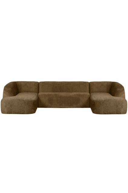 801367 BR 01 VS BP Sloping U vorm bank structure velvet brass
