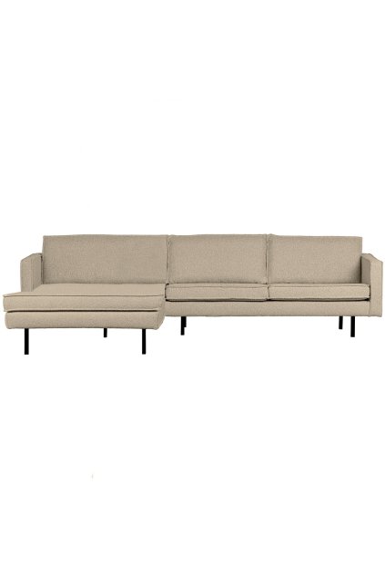 800905 GR 01 VS BP Rodeo chaise longue links greige boucle PS