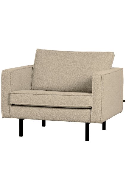 800541 GR 02 VS BP Rodeo fauteuil greige boucle SA