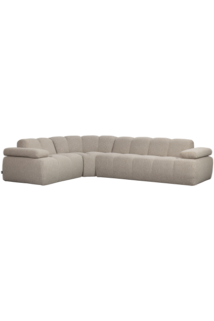 377466 EM 01 VS WE Mojo hoekbank links boucle beige melange FA